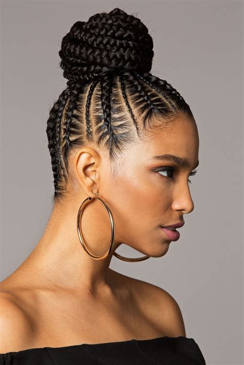 Braiding hairstyles for black women - Dec 12, 2023 · A popular protective style among youth black women is the Bohemian box braid style. They’re fluid in voluminous curls and movement. These box braids for black women creatively combine loose curls and individual braids. I suggest using 100% human hair for the curls to maintain longevity. Manage upkeep with product and heat as needed. 